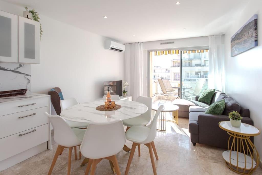 Appartamento L28 Californie 1min Walk Sea 3bdr/ Ac & Balcony Nizza